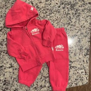 Roots hoody and Sweatpant set